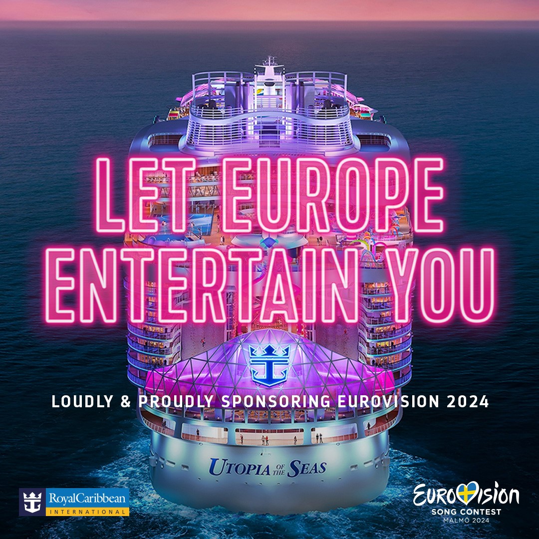 Η Royal Caribbean και ο διαγωνισμός της Eurovision συνάπτουν συνεργασία